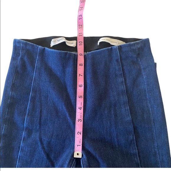 Anthropologie | Pilcro & the Letterpress | Seamed High Rise Denim Legging 26 - Picture 12 of 12
